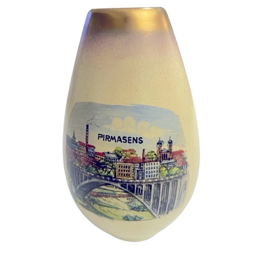 Keto Keramik small vase, vintage keramik, Germany, mid-century